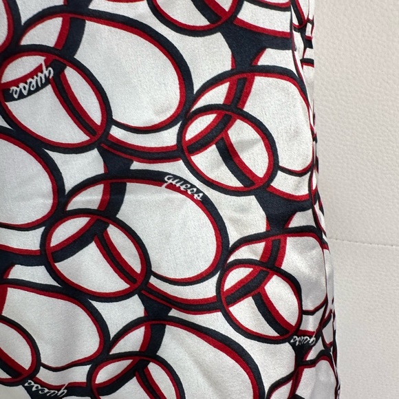 GUESS Silk Halter Strapless Top Red
White Blue large - Picture 8 of 11